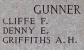 Edward's name is on Chunuk Bair New Zealand Memorial to the Missing, Gallipoli,Turkey. He enlisted under the name Edward Denny.