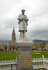 Rifleman James Cran of the New Zealand Rifle Brigade NZEF is also remembered at his birth place at Rhynie, Aberdeenshire, Scotland.