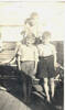 Dad (9 years of age) is on the right immigrating to NZ in 1929 on the Rangitata.