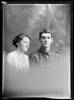 Portrait of William John Main and an unidentified woman., 1917, Wellington, by Berry &amp; Co. Purchased 1998 with New Zealand Lottery Grants Board funds. Te Papa (B.046261)
