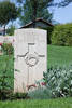 Gordon's gravestone, Cassino War Cemetery, Italy.