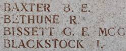 Bernard's name is on Lone Pine Memorial to the Missing, Gallipoli, Turkey.