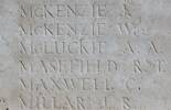 Andrew's name is on Grevillers  New Zealand Memorial to the Missing, Bapaume, Pas-de-Calais, France