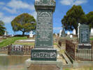 Family headstone in Waitahuna Cemetery