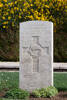Trevor's gravestone, Sangro River War Cemetery, Italy.
