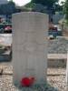 Headstone in Ecorcei churchyard, Normandy