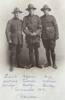 Three Bridge brothers on leave in London, 1916