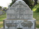 Headstone for the Parents and baby brother of Albert Edward Mancer with a Memorial for him as well - Heads Road Public Cemetery, Wanganui,-Plot- RN 28 - 159ft in from path