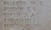  John's name is inscribed on Tyne Cot Memorial to the Missing, Belgium.