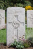 Robert's gravestone, Sangro River War Cemetery, Italy.