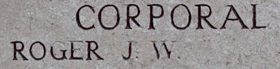 Roger's name is on Chunuk Bair New Zealand Memorial to the Missing, Gallipoli, Turkey.