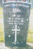 Photograph of William George Schoch's gravestone