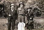 Alan with parents, OB & Ethel Dobbs