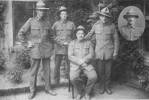 Martin (2nd from left) was one of 6 brothers who enlisted WW1. Left to right; Ernest HARPER Service# 48201, Martin Robert HARPER Service# 9/1856, Alan HARPER (seated) Service# 12/4002, George HARPER Service# 56003, William HARPER (inset) Service# 65562, 
Frank HARPER is not pictured but he enlisted as George Francis HARPER Service# 10/3586 (AKA Brusher)
