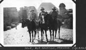 1941 Oct Riding in Giza with friends Bob Simpson, and Freddie Goodall