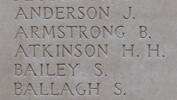 Hubert's name is inscribed on Tyne Cot Memorial to the Missing, Belgium.