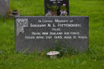 SGT N.L. Pittendrigh Grave