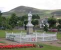 Rifleman James Cran of the New Zealand Rifle Brigade NZEF is also remembered at his birth place at Rhynie, Aberdeenshire, Scotland.