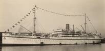 The hospital ship which brought my father home.