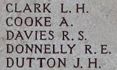 Roy's name is on Chunuk Bair New Zealand Memorial to the Missing, Gallipoli, Turkey.