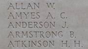 John's name is inscribed on Tyne Cot Memorial to the Missing, Belgium.