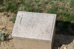 Eric's gravestone, Shrapnel Valley Cemetery, Gallipoli, Turkey.