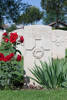 Thomas Cochrane's gravestone, Cassino War Cemetery, Italy.