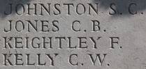 Stanley's name is inscribed on Caterpillar Valley NZ Memorial to the Missing, France.