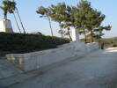 Memorial on which the name of E R Sexton is engraved. Memorial to Ataturk isolated left rear.
Photo taken 2005.
