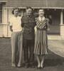626412 Winston Copeland (1922-1945) with his sisters, Molly (1923-2010) (left) and Judith (1921-2003) (right).