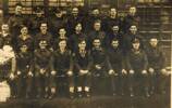 Harold is at far right end of the back row.
This may be a photo taken in 1944 of the POW's working in the Stalag VIIIA coalmining Kommandos in Waldenburg, Lower Silesia (now Walbrzych)