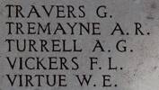 George's name is on Chunuk Bair New Zealand Memorial to the Missing, Gallipoli, Turkey.