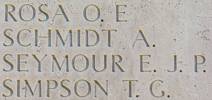 Alexander's name is on Helles Memorial, Gallipoli, Turkey.