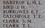 Edwin's name is on Chunuk Bair New Zealand Memorial to the Missing, Gallipoli, Turkey