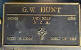 Geoff's Headstone at Hautapu Cemetery