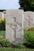 Andrew's gravestone, Sangro River War Cemetery, Italy.