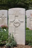 Rongo's gravestone, Sangro River War Cemetery, Italy.