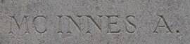Alexander's name is on Twelve Tree Copse NZ Memorial to the Missing Gallipoli, Turkey.