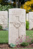 Howard's gravestone, Sangro River War Cemetery, Italy.