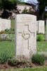 Desmond's gravestone, Sangro River War Cemetery, Italy.