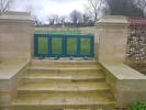 Entrance to Quarry Cemetery, Montauban, Somme, France.