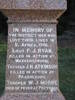Memorial to the men who lost their lives in the South African Wars.
