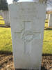 Photo of Victor's grave in Tidworth Military Cemetery, Wiltshire