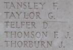 David's name is inscribed on Tyne Cot Memorial to the Missing, Belgium.