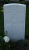 Headstone on Richard Mortimer Brennan&#39;s grave, Marcoing British Cemetery, France
