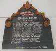 R L MARSH's name appears on this Honour Board