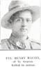 PTE. HENRY HAUITI, of Te Araroa, Killed in Action