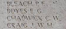 John's name is inscribed on Jerusalem War Memorial, Palestine.