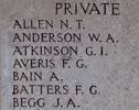 Alexander's name is on Chunuk Bair New Zealand Memorial to the Missing, Gallipoli, Turkey.