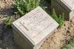Charles Brittenden's gravestone, Shrapnel Valley Cemetery, Gallipoli, Turkey.